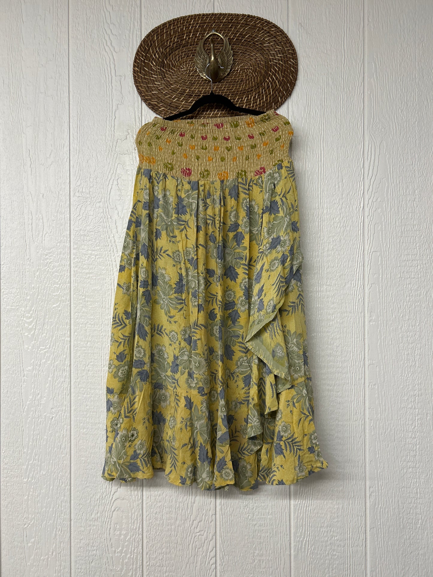 Crepe Sari Inner Peace Wrap Skirt 0626 173