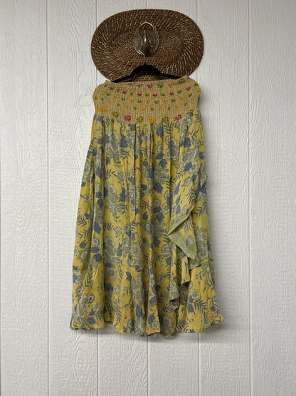 Crepe Sari Inner Peace Wrap Skirt 0626 173