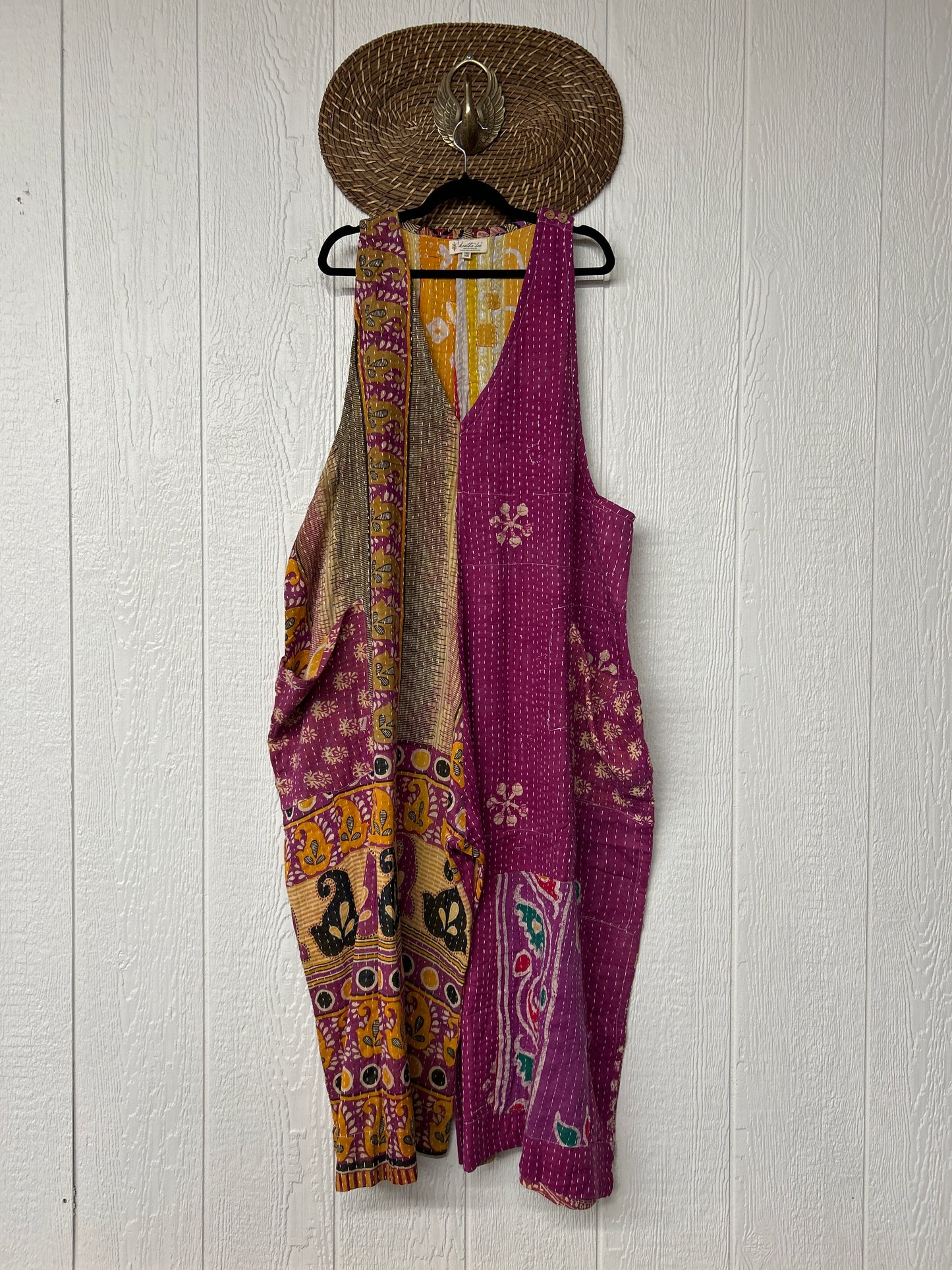 Kantha Harmony Wide Leg Jumpsuit  0825 091