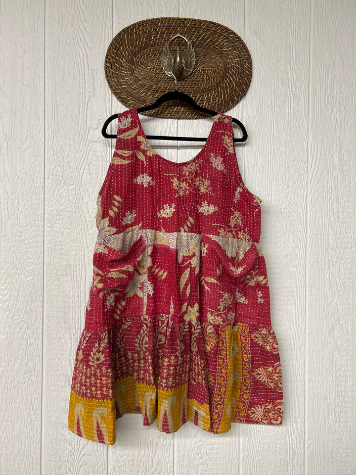 Kantha Meadow Mini Dress 0625 172