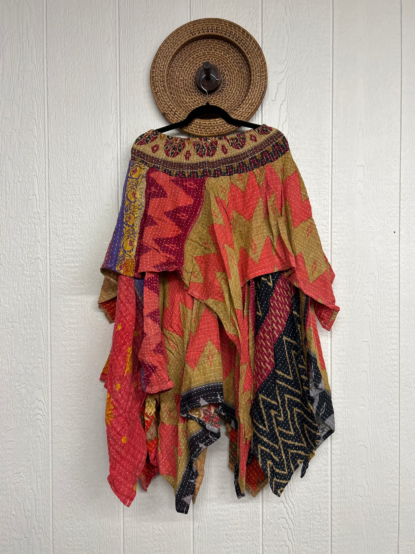 Pareo Kantha Pixie Skirt 0426 254