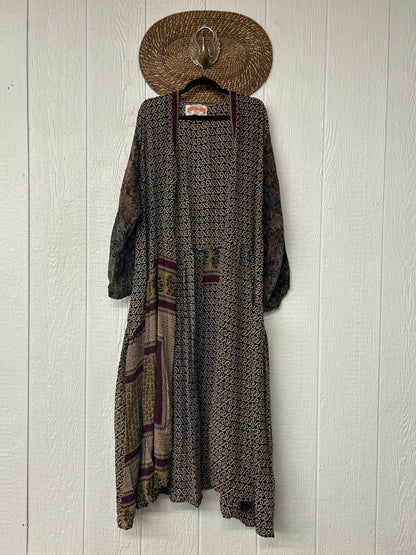 RETAIL Crepe Sari Evermore Kimono 0326 238