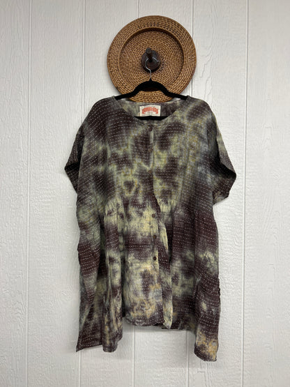 Pareo Kantha Daydreamer Button Down Mini  0526 022