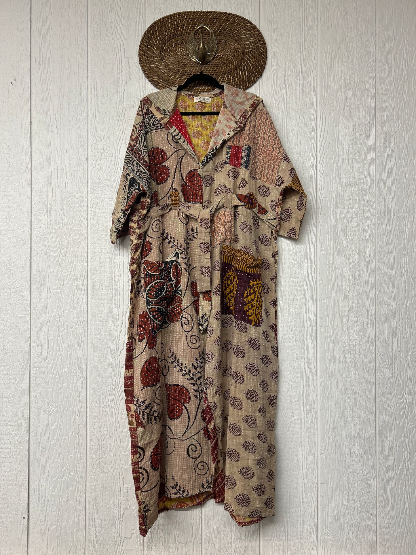 Kantha Zen Hoodie Jumpsuit 0925 076