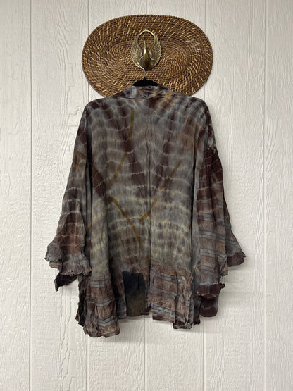 Crepe Sari Wild Rose Top 1026 154