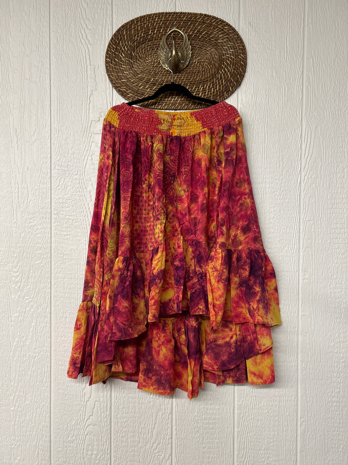 Crepe Sari Dahlia Skirt 1026 102