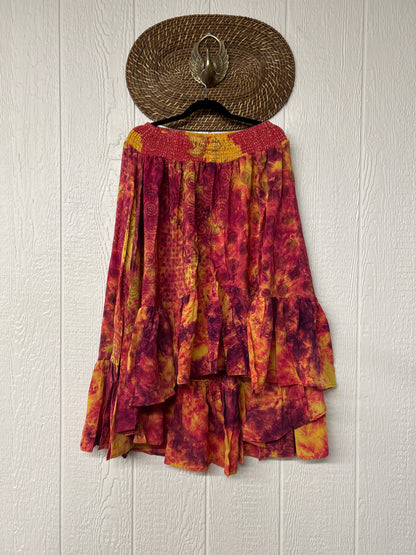 Crepe Sari Dahlia Skirt 1026 102