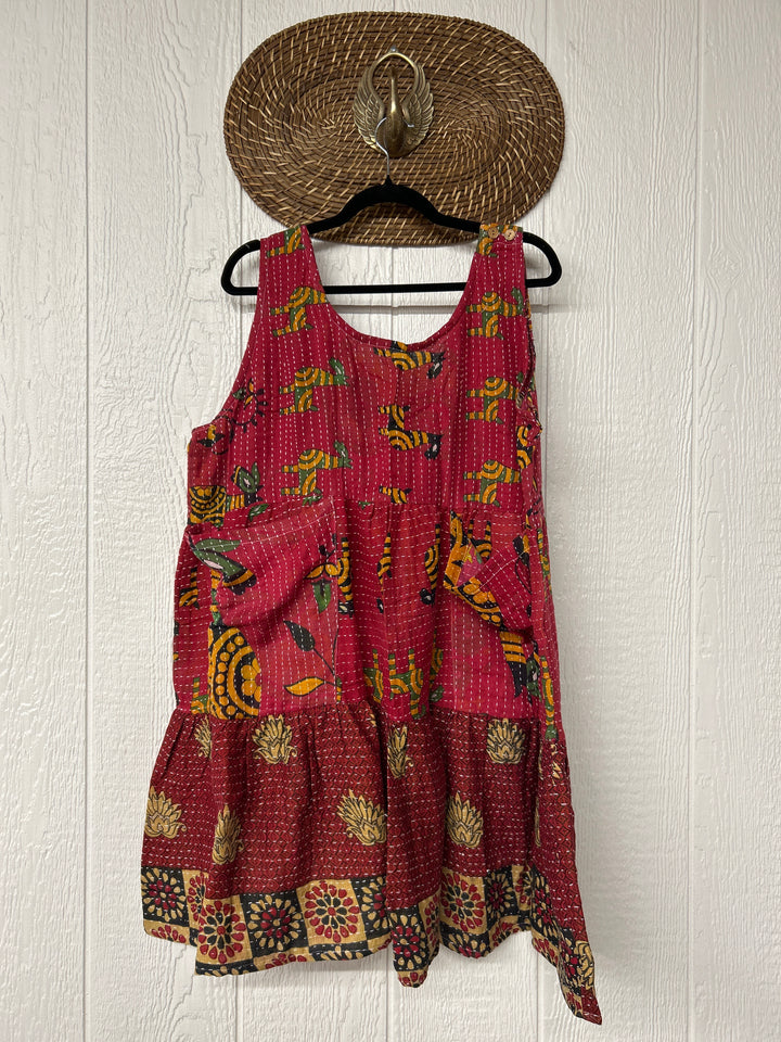 Kantha Meadow Mini Dress 0625 021