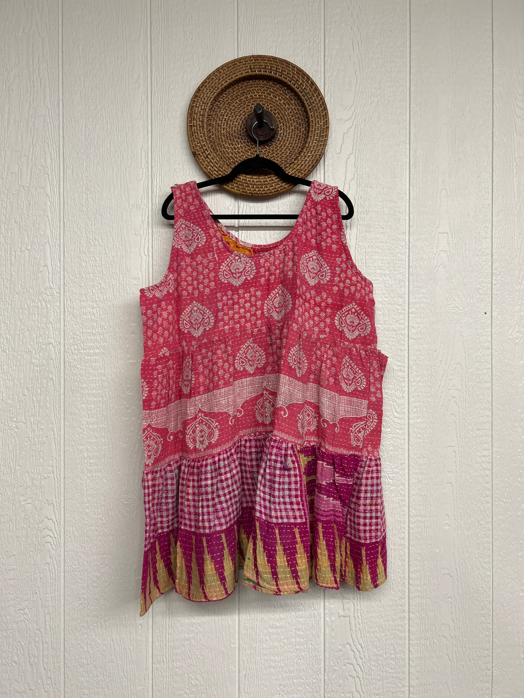 Kantha Meadow Mini Dress 0425 264