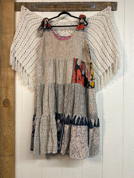 Pareo Kantha Celeste Maxi 0326 080