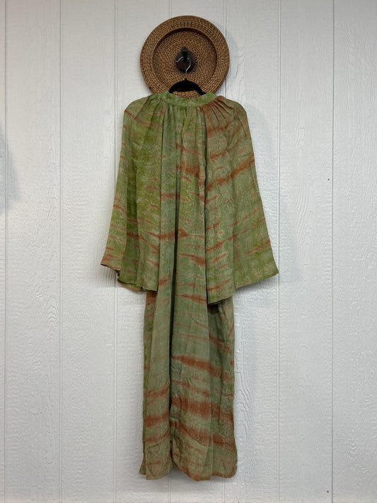 Crepe Sari Woodstock Duster Dress 0226 227