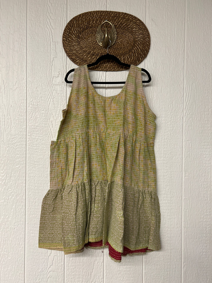 Kantha Meadow Mini Dress 0625 234