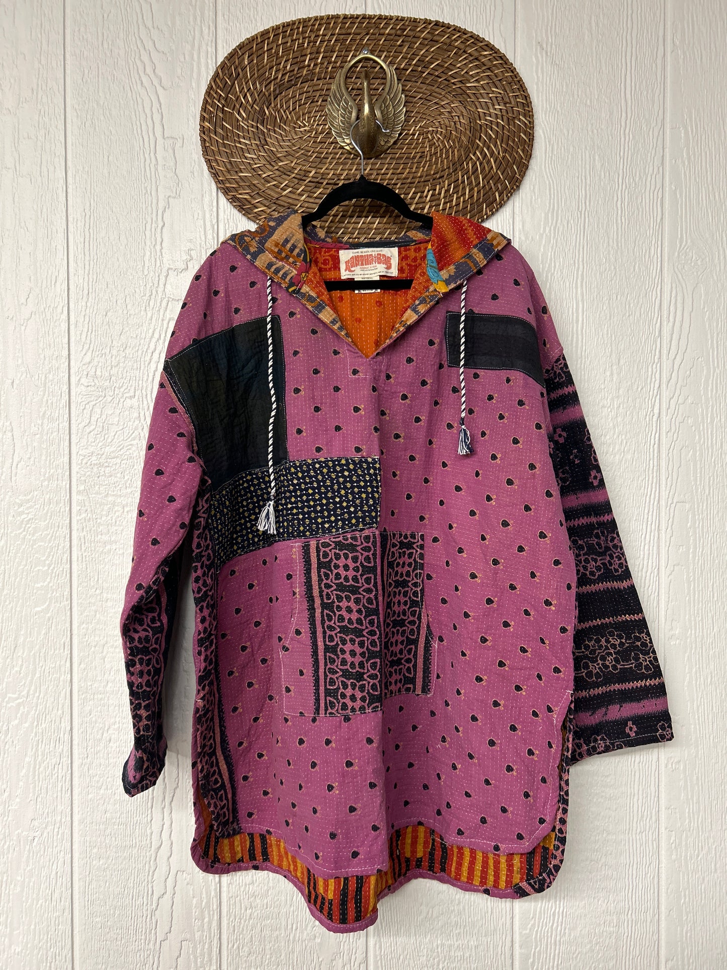 Fine Kantha Under The Stars Hoodie 1225 182