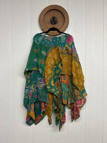 Pareo Kantha Pixie Skirt 0426 095