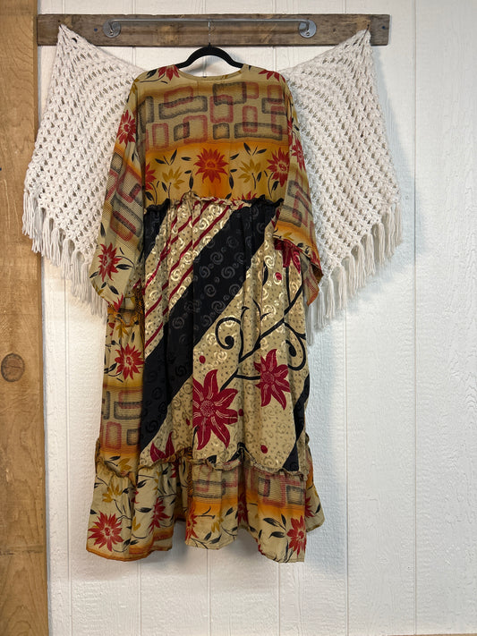 Rasgulla Sari Rhiannon Kimono 0826 069