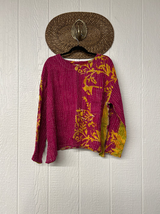 Pareo Kantha Wanderer Pocket Crop Top 0226 229