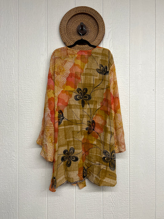 Crepe Sari Shortie Spellbound Kimono 0426 238