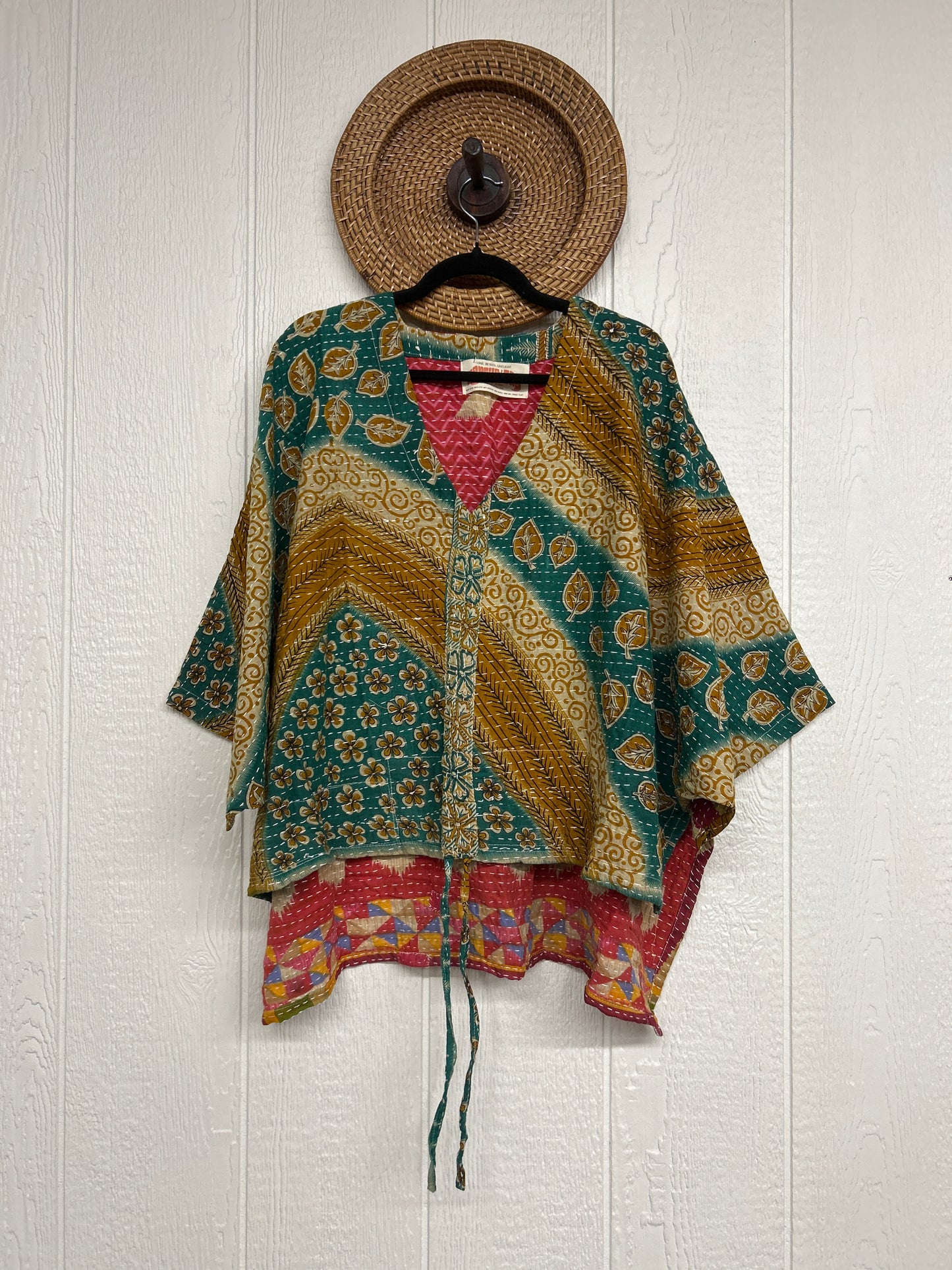 Pareo Kantha Hi-Lo Butterfly Top 0626 229