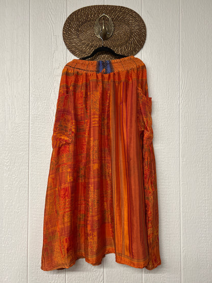 Rasgulla Sari Butterfly Cargo Skirt 0126 200