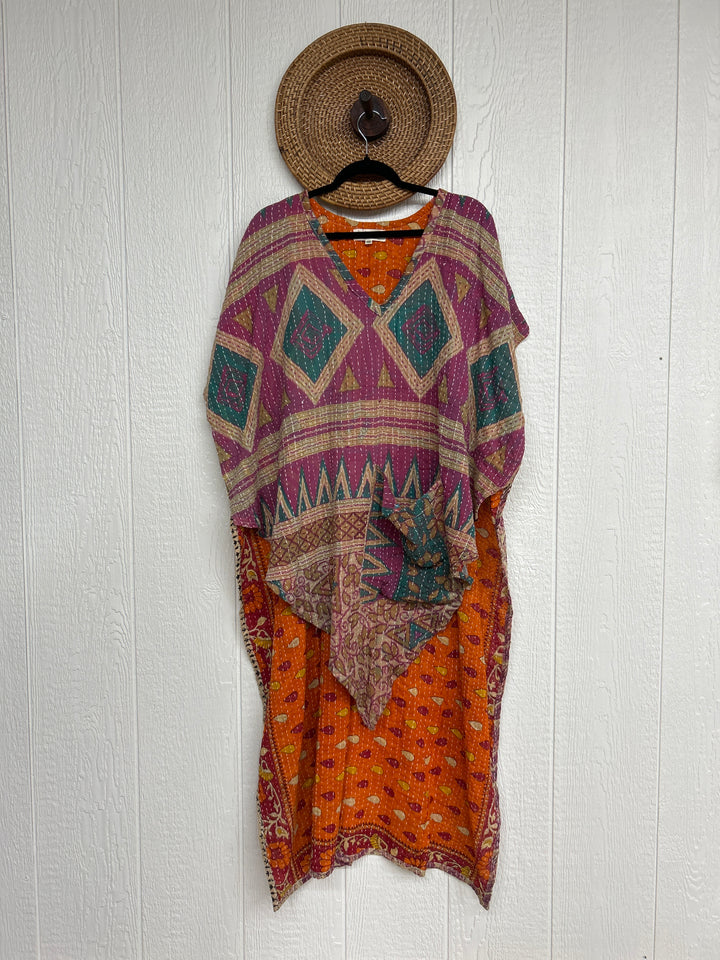 Kantha Surrender Hi Lo Poncho 1024 070