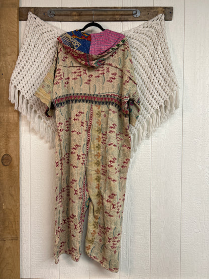 Kantha Zen Hoodie Jumpsuit 0925 253