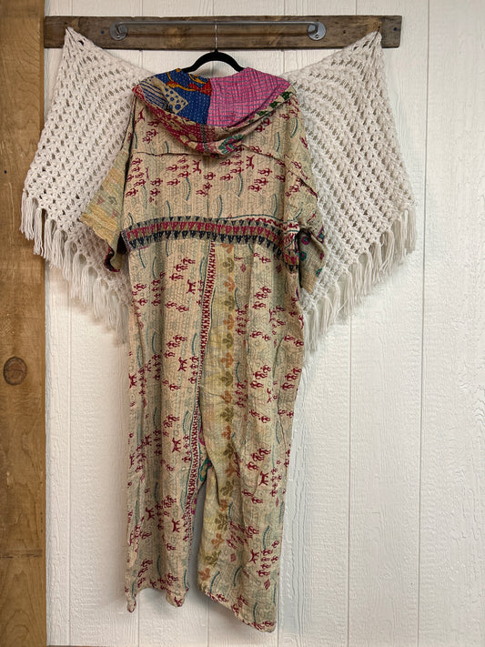Kantha Zen Hoodie Jumpsuit 0925 253