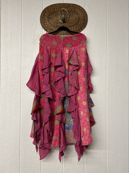 Pareo Kantha Willow Maxi Skirt 0826 199