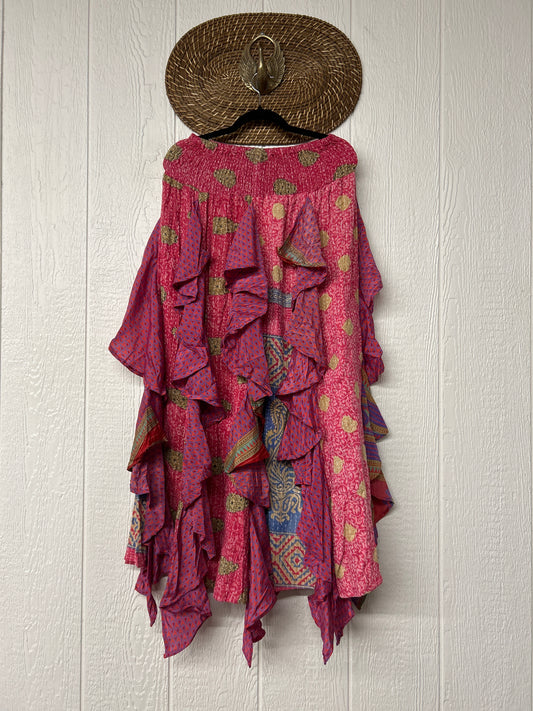Pareo Kantha Willow Maxi Skirt 0826 199