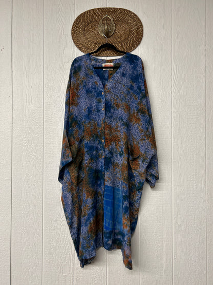 Crepe Sari Gaia Duster Dress 0426 253