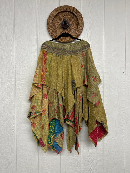 Pareo Kantha Pixie Skirt 0426 033