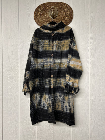 Aura Edit Koverlet Button Down Trench Coat 1026 026
