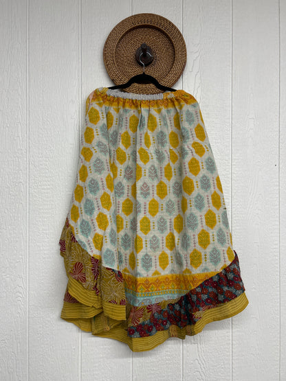 Pareo Kantha Wild Rose Skirt 0426 264