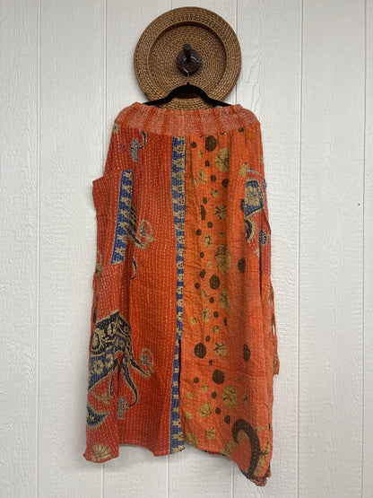 RETAIL Pareo Kantha Butterfly Cargo Skirt 0426 275