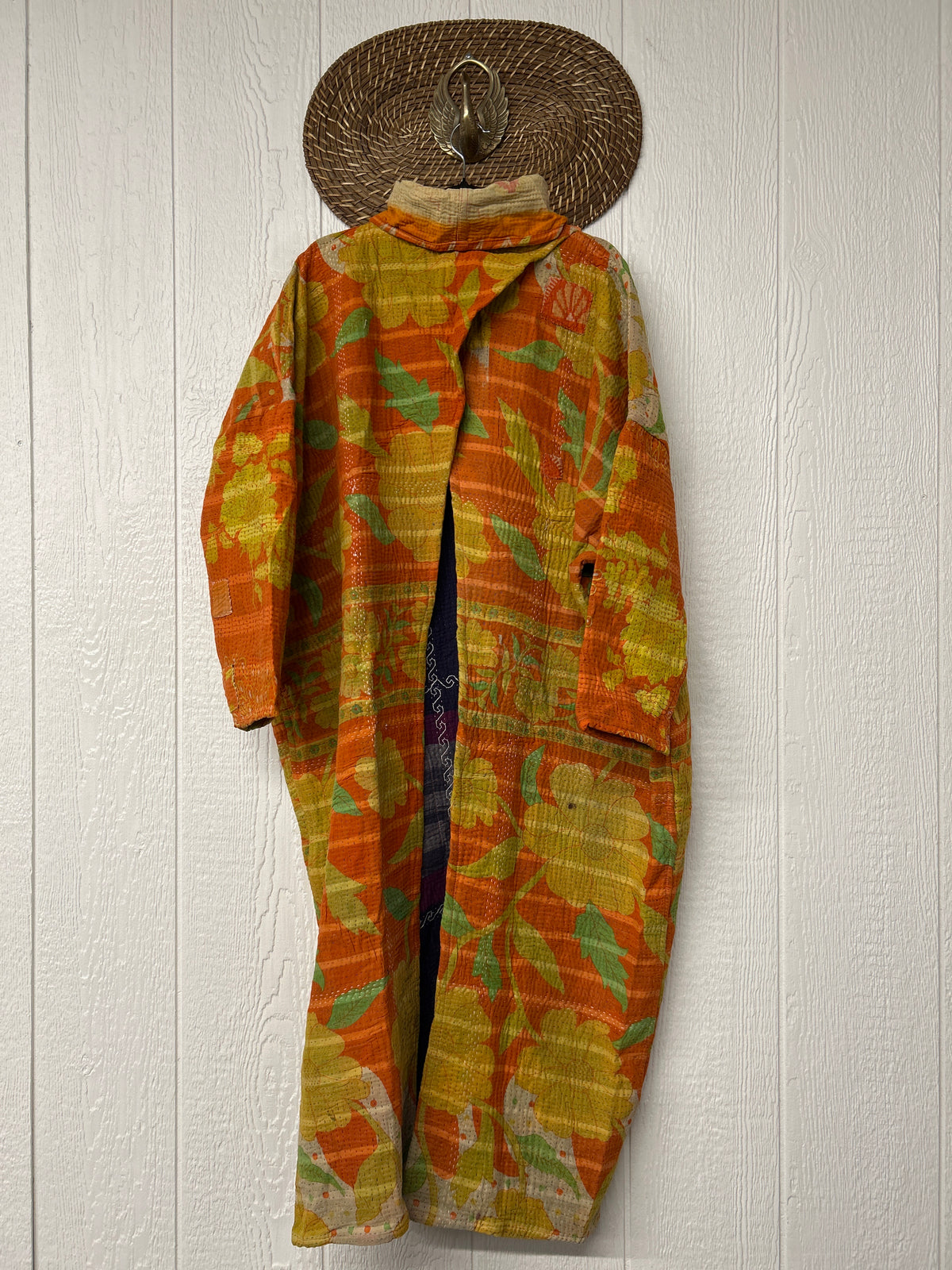 Fine Kantha Cowl Split Pullover 1026 003