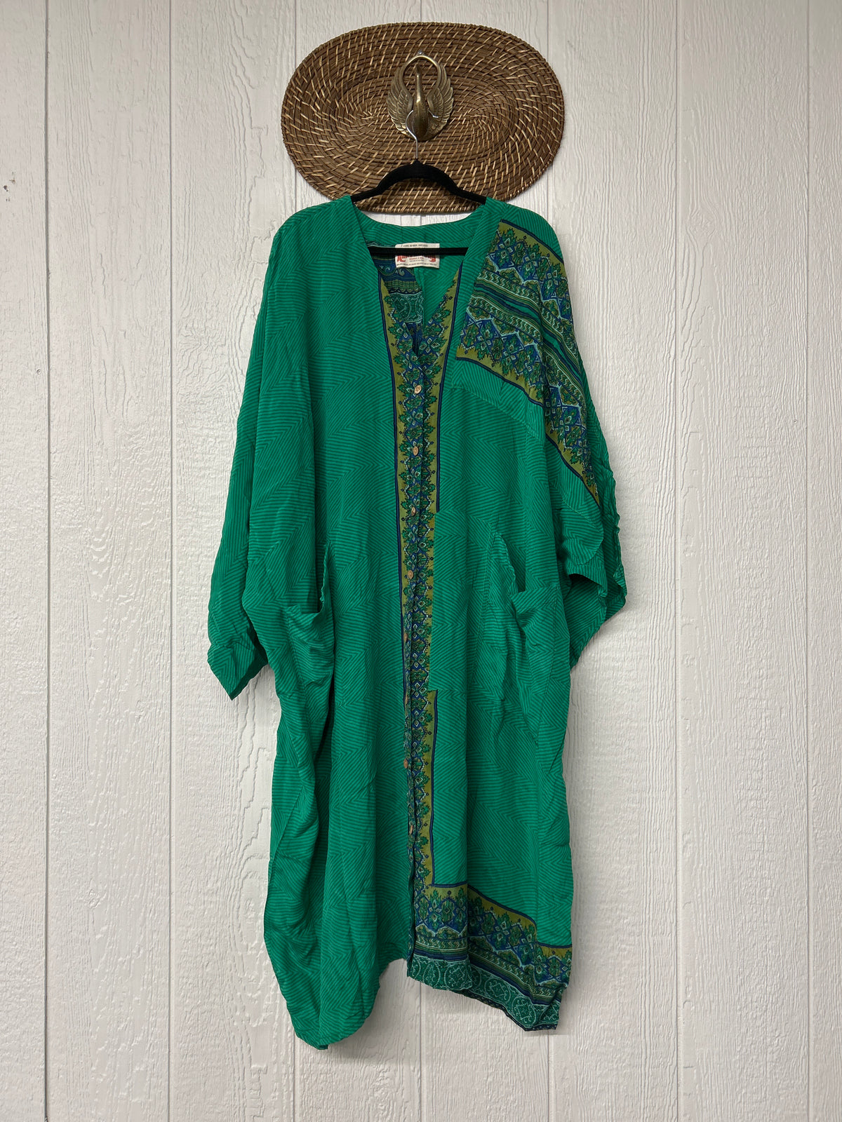 Crepe Sari Gaia Duster Dress 0826 251