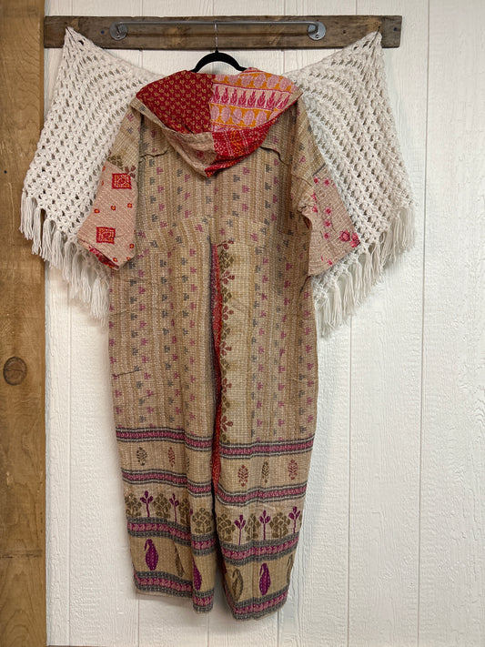 Kantha Zen Hoodie Jumpsuit 0925 207
