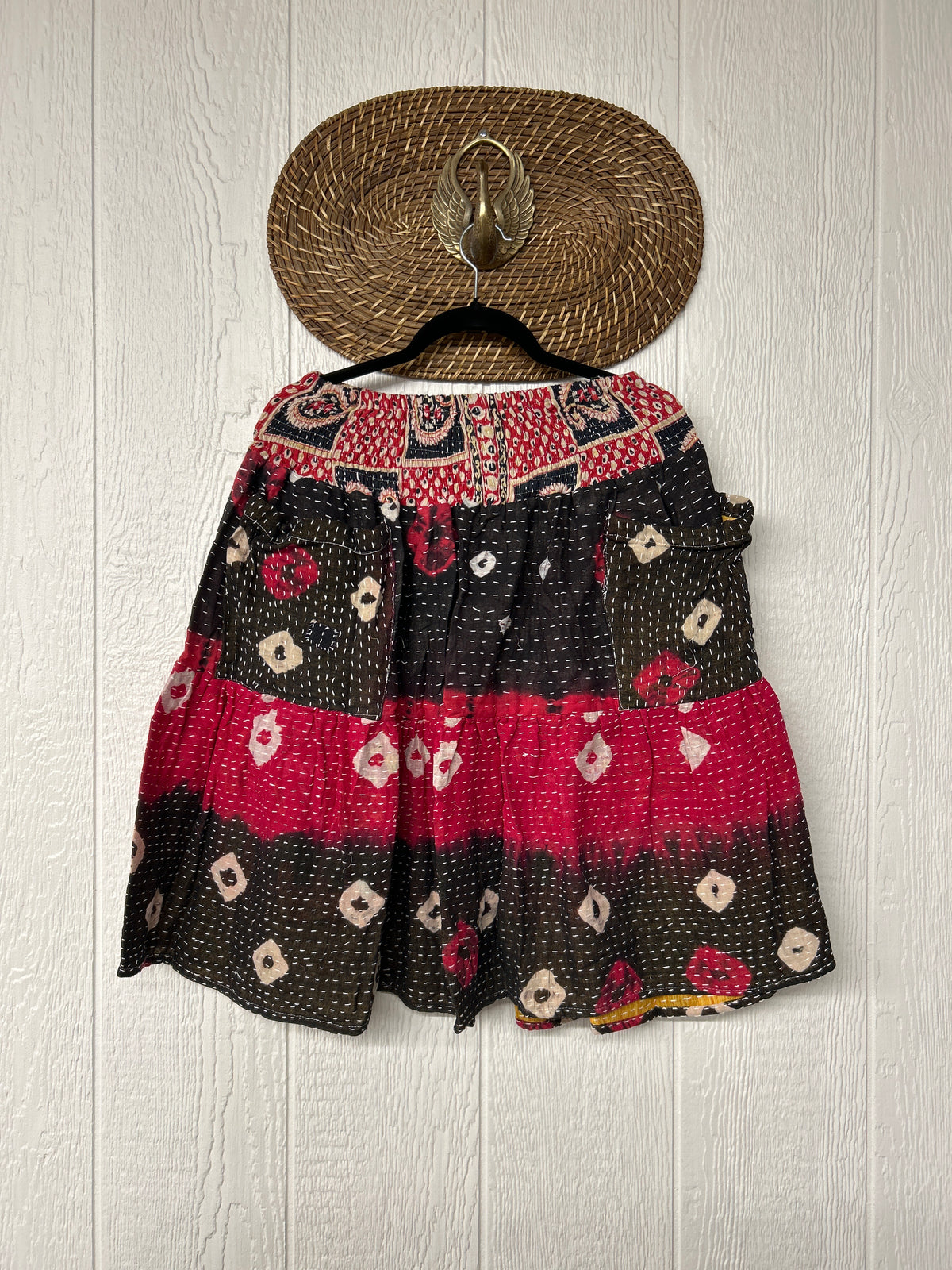 Pareo Kantha Meadow Skirt 0826 196