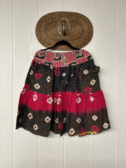 Pareo Kantha Meadow Skirt 0826 196