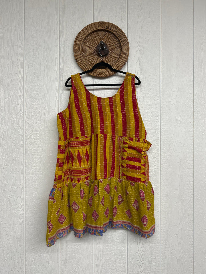Kantha Meadow Mini Dress 0425 267