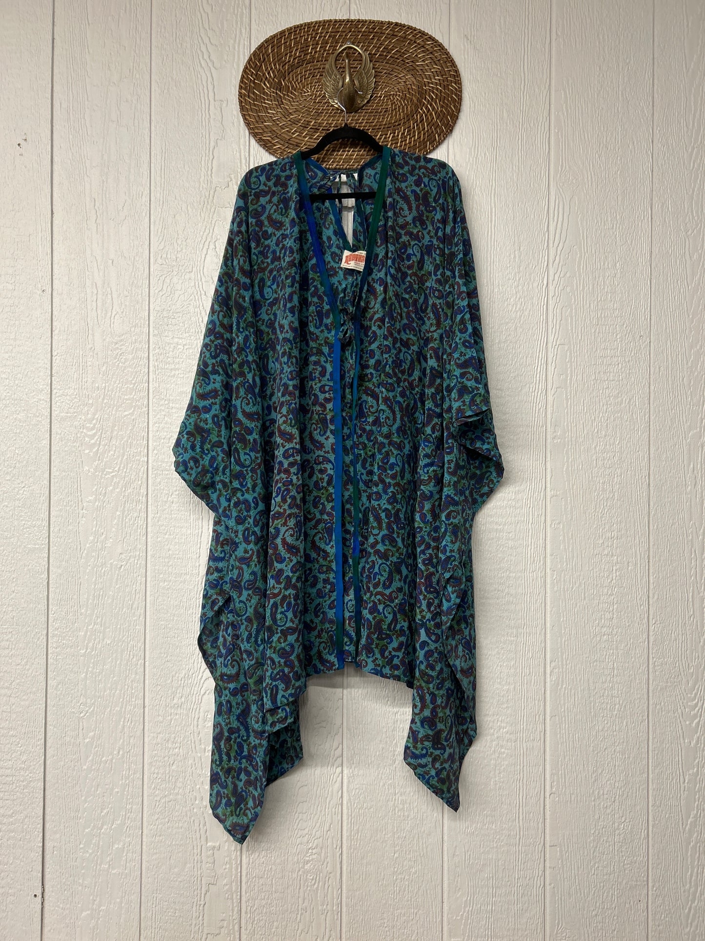 Crepe Sari Orchid Kimono 0626 056