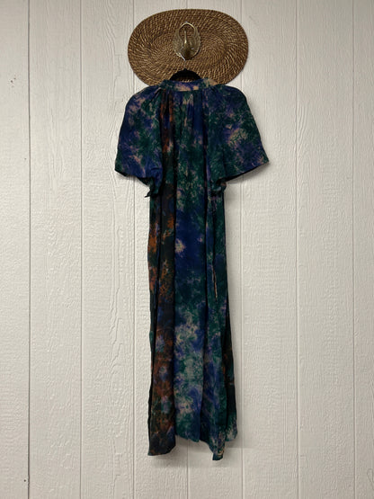 Crepe Sari Summer Woodstock Duster 0626 227