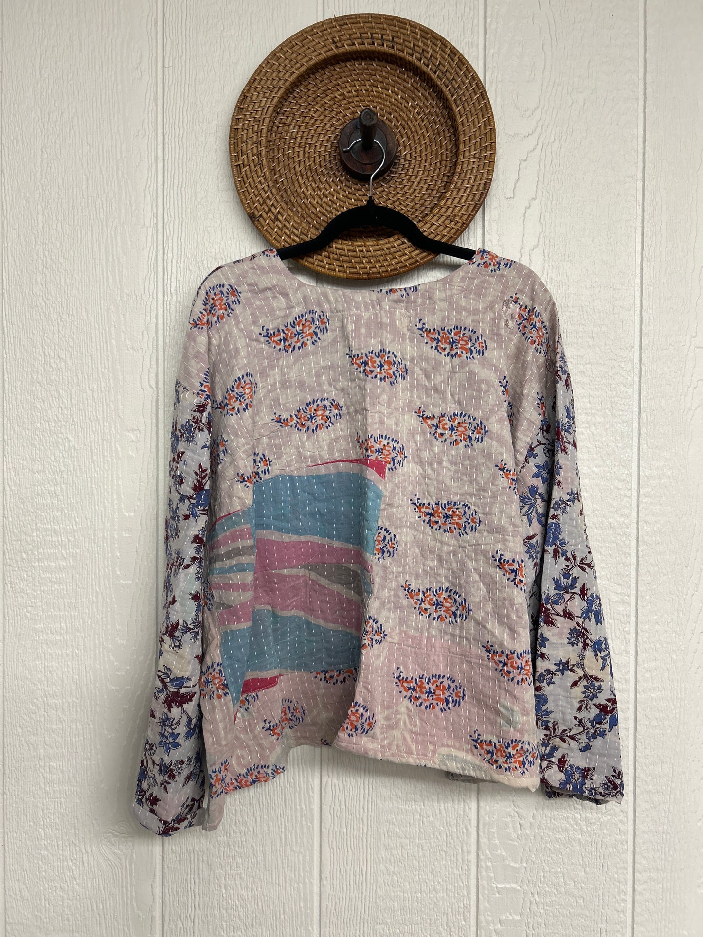 Pareo Kantha Wanderer Pocket Crop Top 0226 188