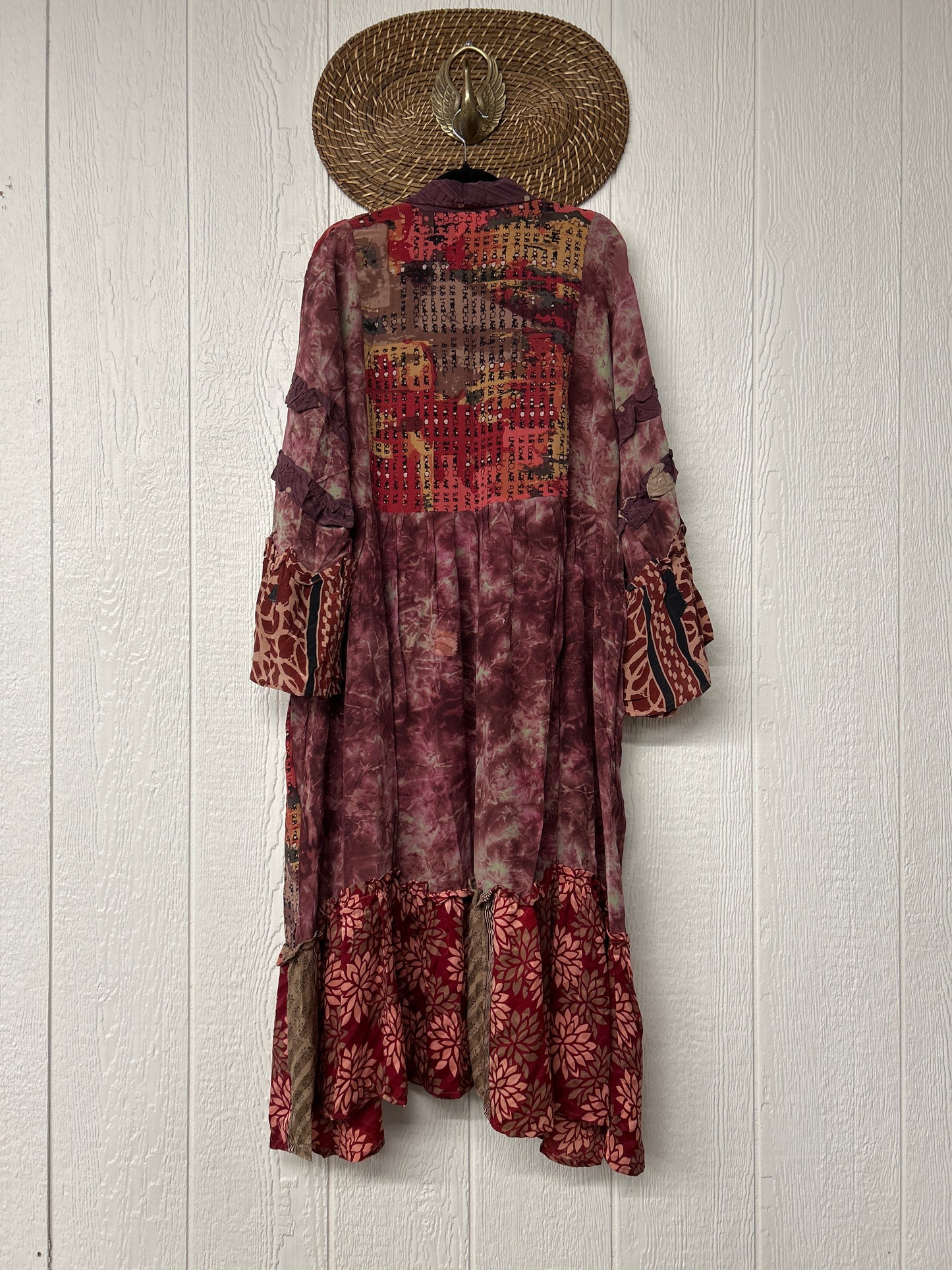 Crepe Sari Rhiannon Duster Dress 0226 118