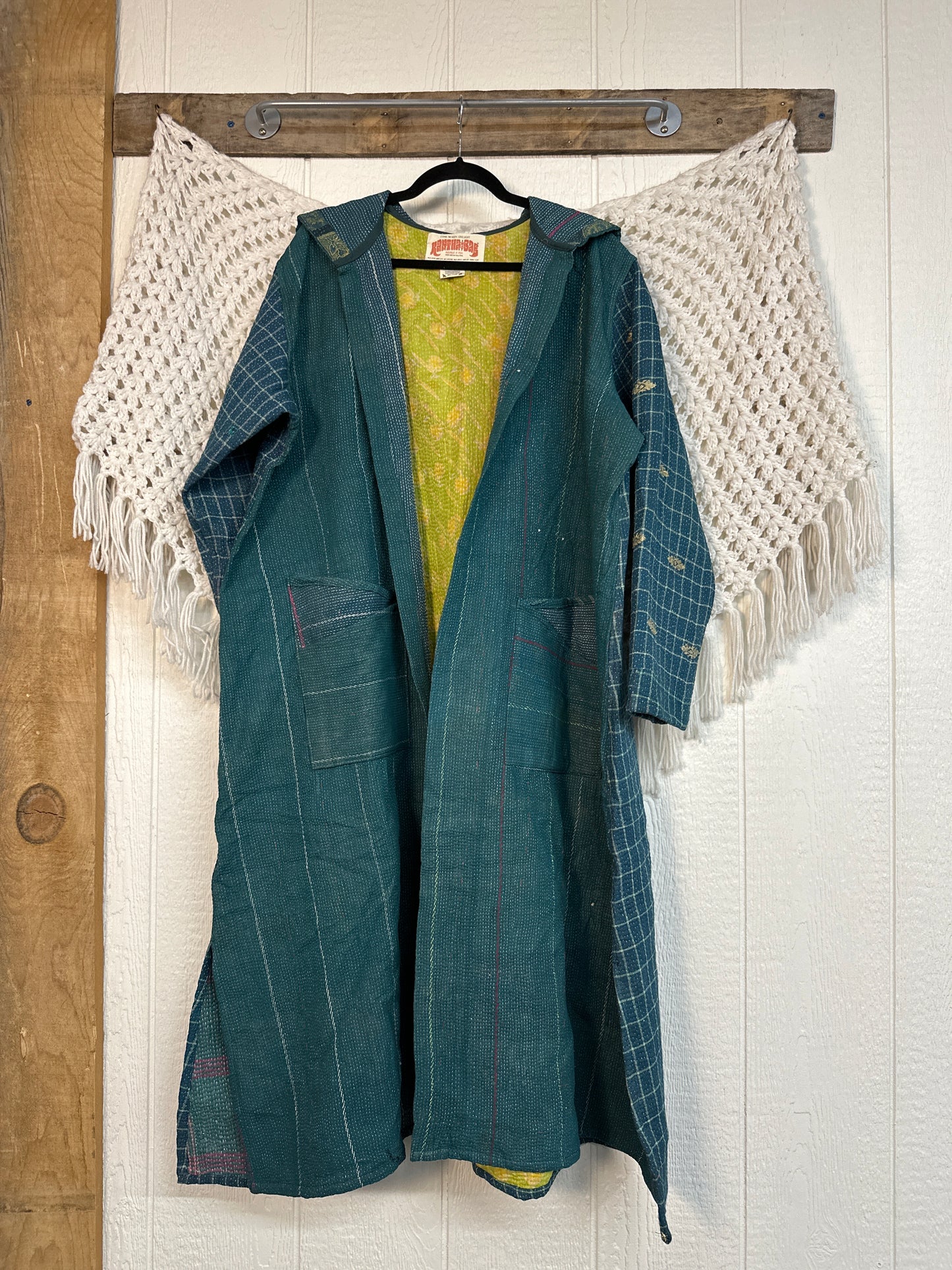 Fine Kantha Rising Sun Coat 1125 259