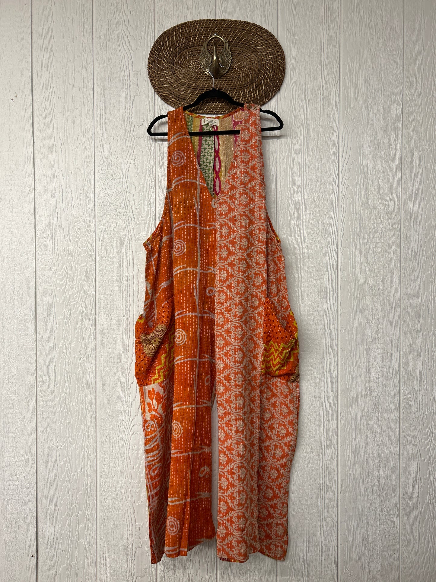 Kantha Harmony Wide Leg Jumpsuit  0825 210