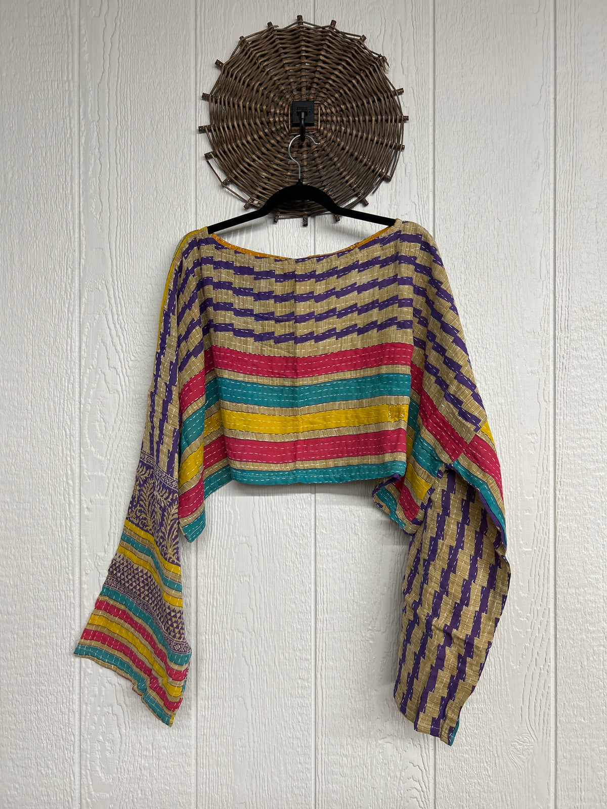 Pareo Kantha Abundance Crop Top 1026 073