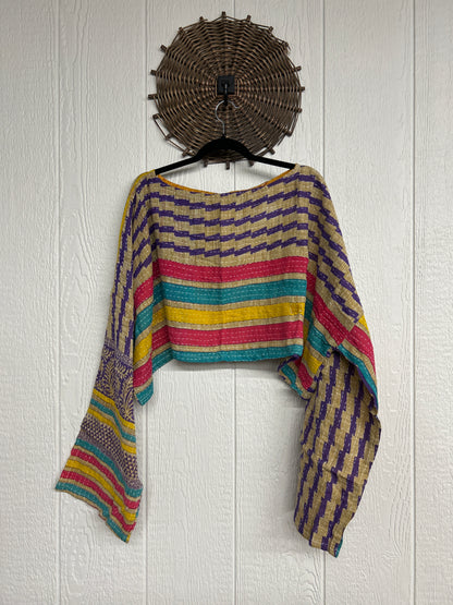 Pareo Kantha Abundance Crop Top 1026 073