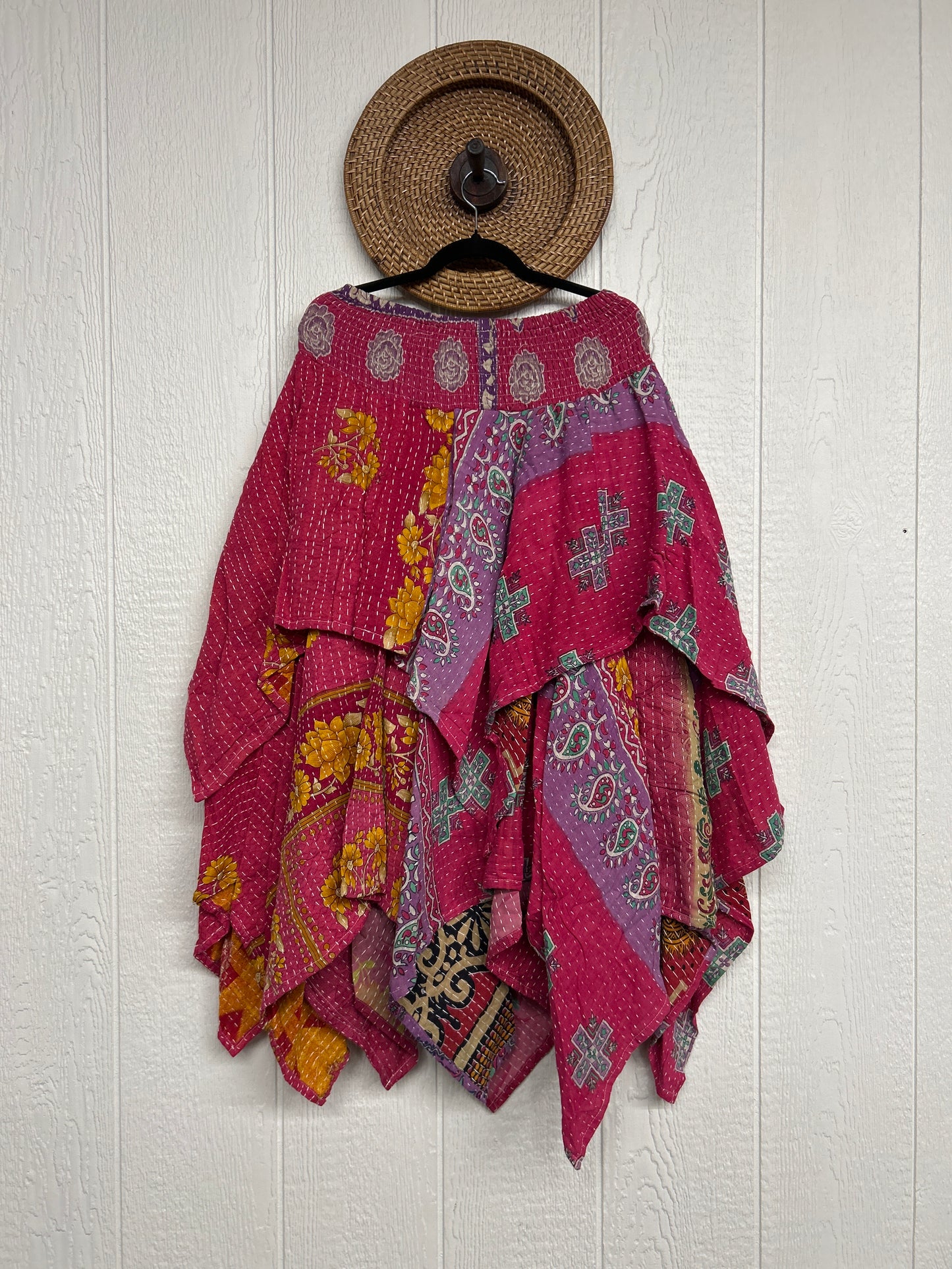 Pareo Kantha Pixie Skirt 0426 076