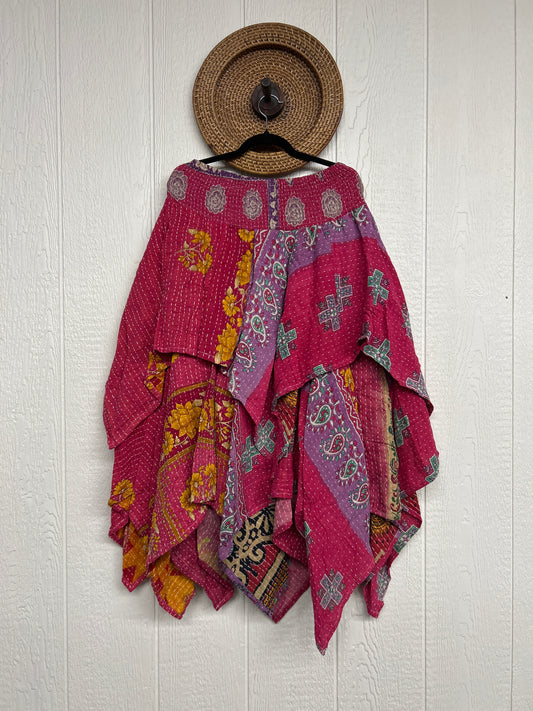Pareo Kantha Pixie Skirt 0426 076