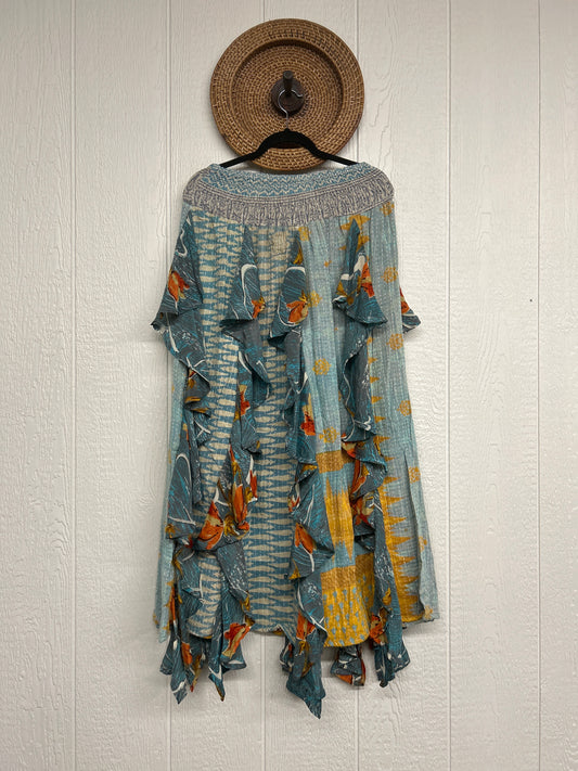 Pareo Kantha Willow Maxi Skirt 0826 097